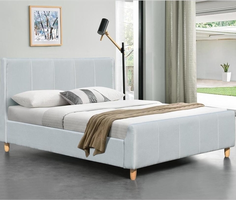 Struttura ricoperta semplice personalizzabile del letto della piattaforma con il Footboard