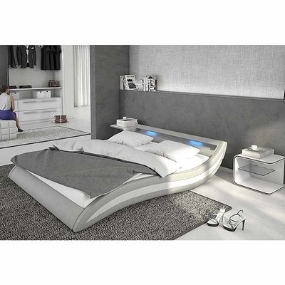 Letto imbottito LED di forma speciale che può migliorare la qualità del sonno