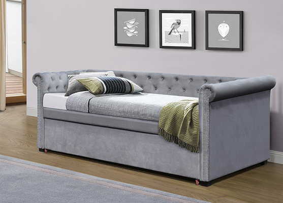 SUNNY European Upholstered Trundle Daybed singolo materiale del compensato di 190Cm x di 90
