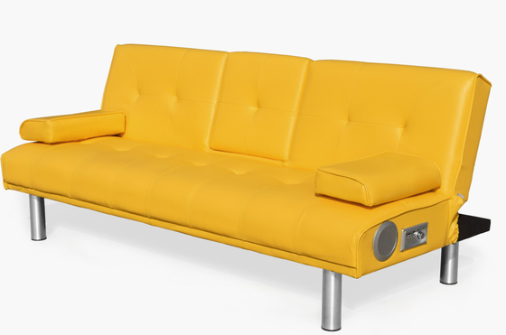 Divano letto futon moderno trasformabile divano futon a 3 posti in ecopelle