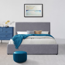Mobilia di tela della camera da letto della struttura di re Size Ottoman Bed dell'OEM