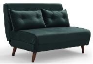 BSCI durevole Sofa Bed Single With pieghevole 4 piedi di legno ed alta schiuma di resilienza