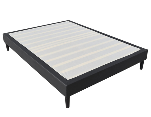 Disegno semplice Piattaforma imbottita Cornice letto Struttura forte 203x152cm