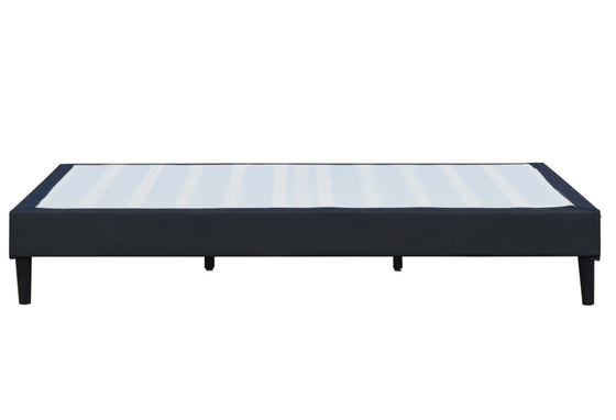 Disegno semplice Piattaforma imbottita Cornice letto Struttura forte 203x152cm
