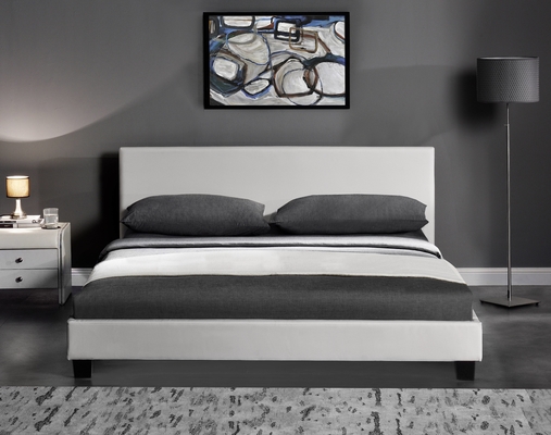 Letto in pelle in PU imbottito