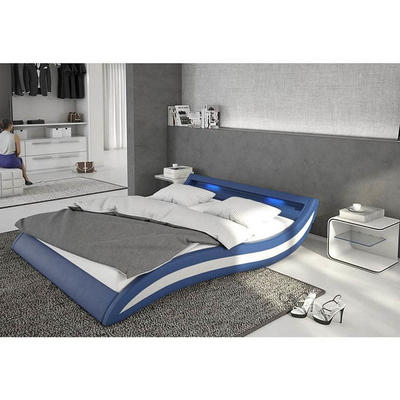 Letto imbottito LED di forma speciale che può migliorare la qualità del sonno