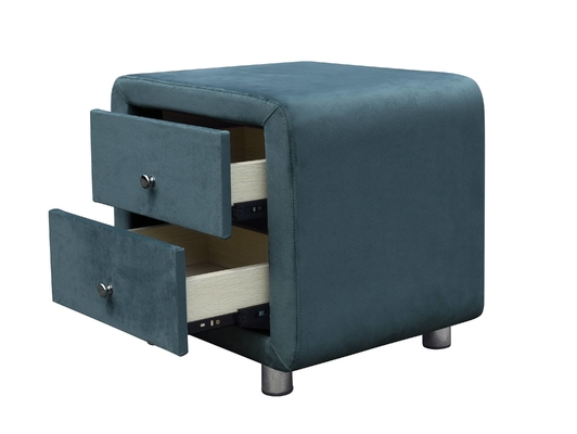 Tavolo da letto in tessuto di design moderno con colore opzionale per il tuo stile di decorazione della camera da letto.