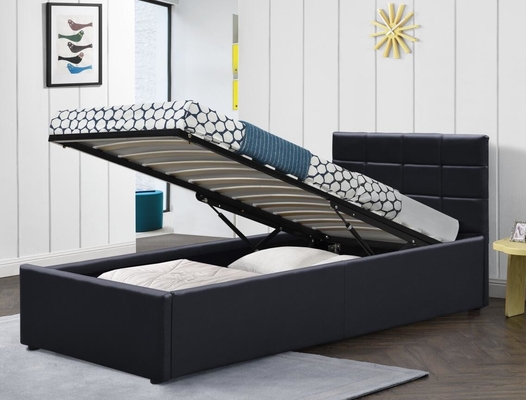 Letto di re Size Faux Leather