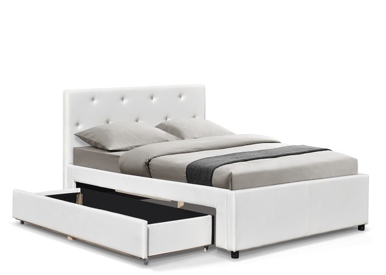 Dimensione del letto di Sunny Modern Faux Leather Storage doppia con l'OEM dei cassetti