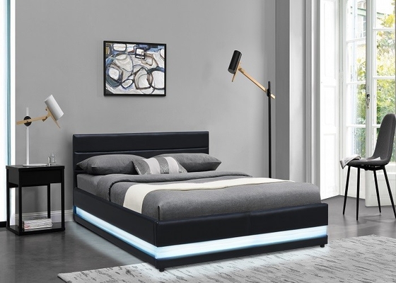 Letto EN1725 Sunny Home Furniture Black di stoccaggio dell'ascensore di gas di stile di Europa