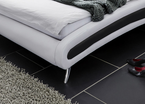 Mobilia curva reale della camera da letto di re Size Bed Set del classico di lusso dell'ottomano