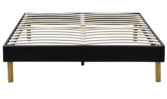 Cuoio contemporaneo 140x190Cm di re Assemble PU di re Upholstered Platform Bed