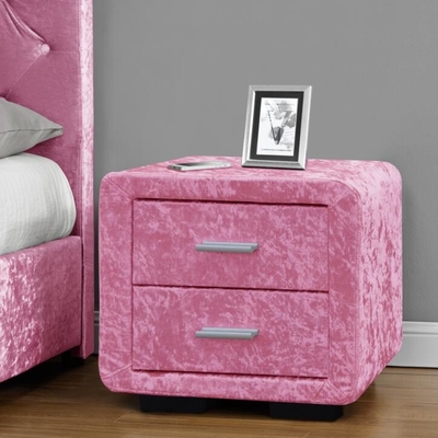 Piccolo e pratico tessuto da letto tavolo rosa comodo per il negozio CE